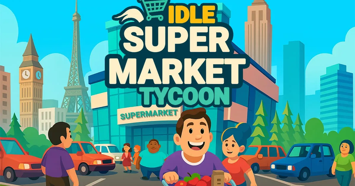 Idle Supermarket Tycoon game