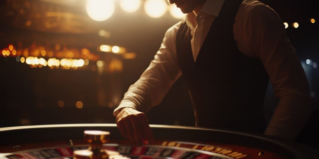Moment vyhlášení vítěze pokerového turnaje